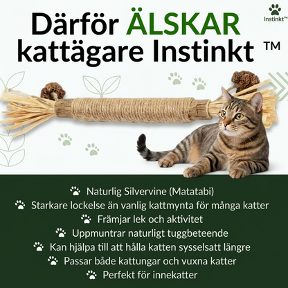 Instinkt™ - Silvervine Tuggleksak för katter