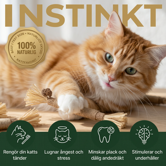 Instinkt™ - Silvervine Tuggleksak för katter