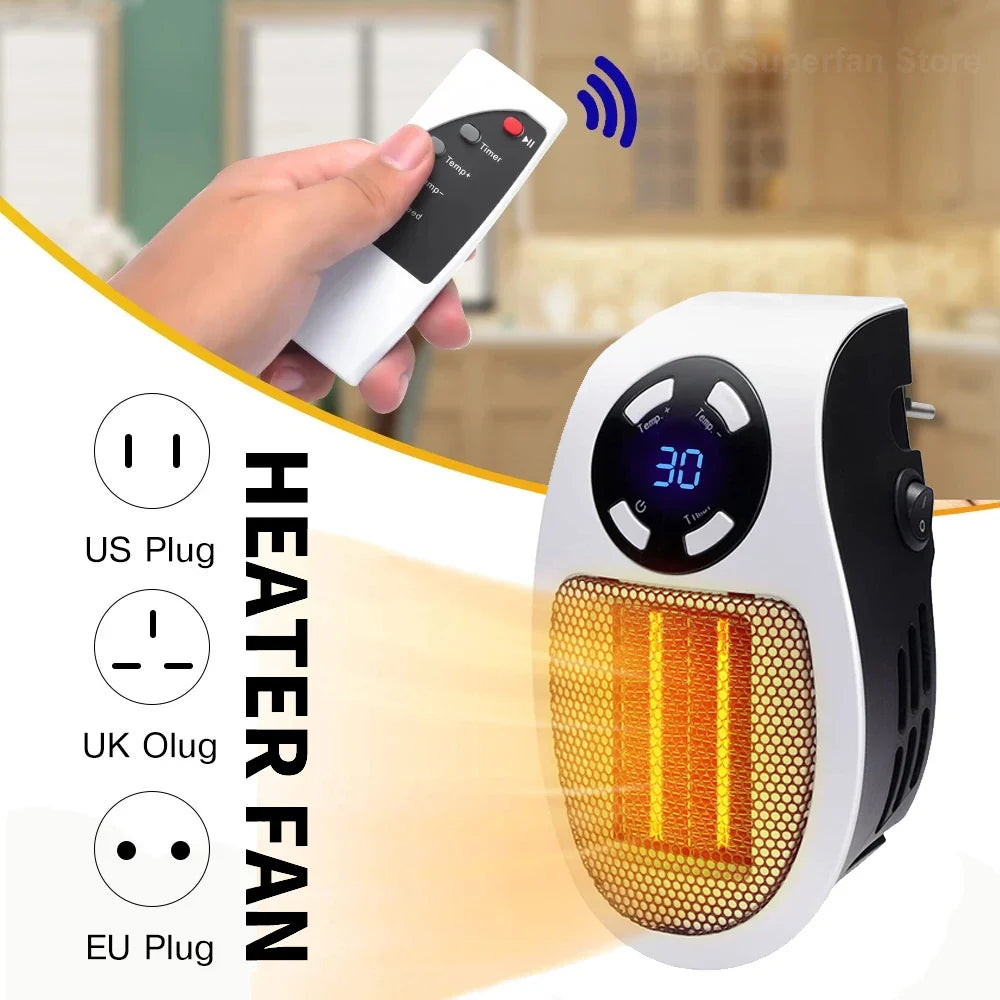 MiniMent - Smart värmeplug för kalla rum