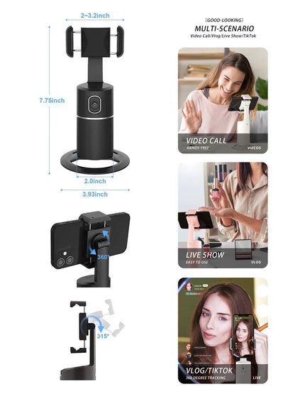 Produktnamn - Smart automatisk ansiktsspårande tripod